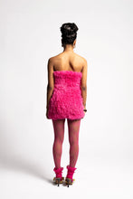 Load image into Gallery viewer, ACT NORMAL FUR MINI DRESS
